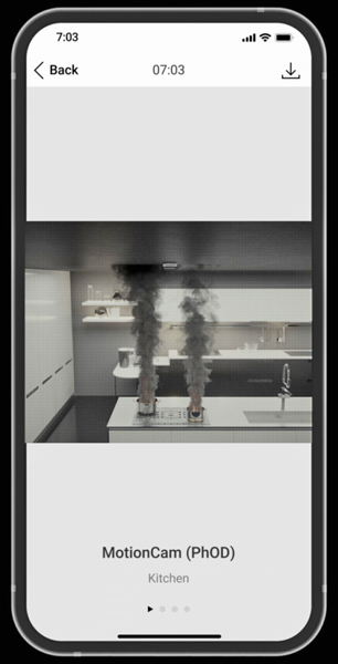 Фото доказателства за пожар. Да се установи ситуацията в защитения обект и бързо да се реагира на нея: