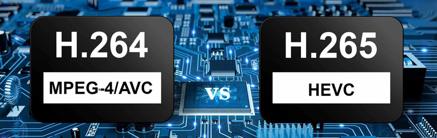 Камерата поддържа най-актуалната компресия: H.265+/H.265