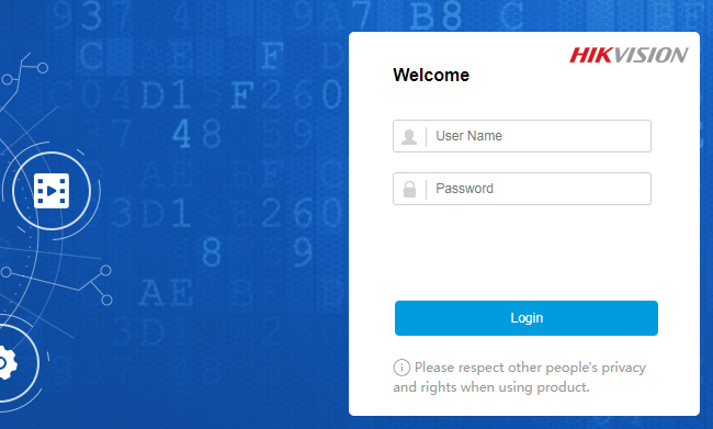 Нулиране на парола за Hikvision видеорекордери и IP камери
