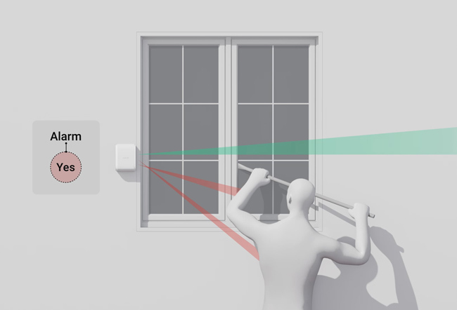 Разпознаване на близка зона - ВКЛЮЧЕНО