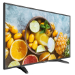 Монитор HIKVISION DS-D5043QE: размер на екрана 43 инча, резолюция FullHD 1080p 1920x1080 при 60 Hz, IPS панел, HDMI и VGA видео входове, вградени високоговорители