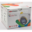 HD-TVI/AHD/CVI/CVBS куполна камера HIKVISION DS-2CE70DF3T-MFS: 2 MPX 1920x1080. ColorVu технология с бяло LED осветление до 20 метра, микрофон с Audio Over Coaxial, обектив 2.8 mm