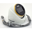 HD-TVI/AHD/CVI/CVBS куполна камера HIKVISION DS-2CE70DF3T-MFS: 2 MPX 1920x1080. ColorVu технология с бяло LED осветление до 20 метра, микрофон с Audio Over Coaxial, обектив 2.8 mm