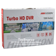8 канален бюджетен 4K AcuSense цифров видеорекордер HIKVISION iDS-7208HUHI-M1/E(C). Поддържа 8 HD-TVI камери до 8 MPX + 8 IP камери до 8 MPX. С Audio Over Coaxial