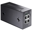 Cudy POE220: PoE инжектор за захранване на IP камери с 2 x 10/100/1000 Mbps PoE порта + 2 x 10/100/1000 Mbps uplink порт, DC54V - 60 W, по 30 W на порт