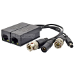 TENDTOP TT-201PV-F: 1 канален пасивен видео трансмитер и рисийвър за пренос на видео сигнал и захранване по UTP кабел