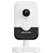 Безжична Wi-Fi мрежова IP камера HIKVISION DS-2CD2423G2-IW(W): 2 MPX, обектив 2.8 mm, инфрачервено осветление до 10 метра, Motion Detection 2.0, микрофон и говорител, слот за MicroSD карта памет