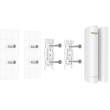 AJAX DoorProtect: Безжичен магнитен детектор за врати и прозорци, за вътрешен монтаж