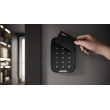 AJAX KeyPad Plus: Безжична сензорна клавиатура с вграден четец за безконтактни RFID карти за активиране/дезактивиране на охранителна система Ajax