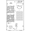 Непрекъсваемо токозахранване /UPS/ HIKVISION DS-UPS03K72-R/TS: 3000VA - 2700 Watt, OnLine технология с двойно преобразуване, чиста синусоида, 8 x IEC C13 изхода, 6 батерии 12V/9 Ah