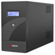 Непрекъсваемо токозахранване /UPS/ HIKVISION DS-UPS2000-R: 2000 VA - 1200 W, Line Interactive технология с автоматичен волт регулатор, симулирана синусоида, 2 батерии 12V/9 Ah, 4 x Шуко