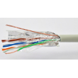Мрежов LAN кабел HAMA: F/UTP cat.5e, кримпнати RJ45 конектори, екраниран, 30 метра