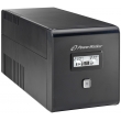 UPS PowerWalker VI1000LCD, 1000VA 600W Max, Line Interactive, симулирана синусоида, 2 Батерии 12V/7 Ah, LCD панел, RJ45 защита