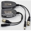 UTEPO UTP101PV-HD - 1 канален пасивен 4K видео трансмитер и рисийвър за пренос на видео сигнал и захранване по UTP кабел