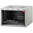 19" Комуникационен шкаф - стенен 9U: FORMRACK ALFA-9U450 555х450х460 mm /ШхДхВ/ с отваряеми и заключващи се страници