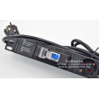 FORMRACK F081PR6SAL: 19“ Разклонител с филтър, 6 x 230 V контакта тип Шуко, с ключ и защита от пренапрежение