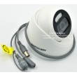 HD-TVI/AHD/CVI/CVBS камера HIKVISION DS-2CE72DFT-F: 2 мегапиксела 1920x1080 px. С вградено бяло LED осветление до 20 метра ColorVu и Ultra Low Light технология