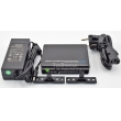 Медиа конвертор за пренос на видео и данни по оптичен кабел до 20 км с PoE+ UTEPO UOF7301E-POE