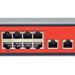 Wi-Tek WI-PS210G: 10 портов суич с 8 x 10/100 Mbps PoE порта + 2 x 1 Gbps uplink порта. Hi-PoE до 60W на порт 1. До 30 W на портове 2-8. Общ PoE капацитет 120 W