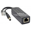 Wi-Tek WI-POE11S-48V: PoE сплитер - разделя Ethernet сигнал и захранване от Еthernet кабел за камери, които не поддържат PoE захранване на разстояние до 100 метра