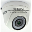 HD-TVI/AHD/CVI/CVBS куполна камера HIKVISION HWT-T120-P: 2 MPX 1920x1080, Обектив фиксиран 2.8 mm, Инфрачервено осветление: до 20 метра - EXIR технология