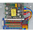 9 канален захранващ блок с метална кутия: CV-PSU-DC120908. DC12V, 8 Amp /96 W/, 9 изхода със самовъзстановяващи се предпазители по 0.6 Аmp /7 Watt/ всеки и LED индикация