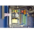 Захранващ блок с метална кутия KAS-DC120805  - AC230V - DC12V 5 Amp /60 W/, 8 изхода с предпазители по 1.1 Аmp всеки и LED индикация