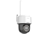 Въртяща безжична Wi-Fi cloud мрежова IP камера HIKVISION DS-2DE2C400IWG/W(W): 4 MPX, 2.8 mm обектив без оптично увеличение, инфрачервено осветление до 30 метра, микрофон и говорител