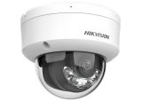 Мрежова IP камера HIKVISION DS-2CD2163G2-LIS2U: 6 MPX, AcuSense алгоритми, Smart Hybrid Light комбинирано БЯЛО и инфрачервено осветление до 30 метра, обектив 2.8 mm, двоен микрофон
