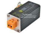 UTEPO USP201PW24 - Гръмозащита за захранващ кабел (12-24V AC/DC), стандарт IEC61643-21:2000