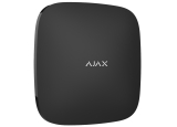 AJAX Rex 2: Безжичен разширител на обхвата на радиосигнал, с фото верификация. Поддържа до 199 безжични устройства. Съвместим с контролните панели Hub 2 и Hub 2 Plus. Ethernet порт