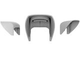 AJAX Hood for MotionProtect Outdoor: Козирка за MotionProtect Outdoor детектори. Предпазва от дъжд и сняг