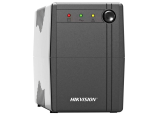 Непрекъсваемо токозахранване /UPS/ HIKVISION DS-UPS600: 600VA - 360 Watt, Line Interactive технология, симулирана синусоида, 2 x Шуко изходящи контакта, 1 батерия 12V/7 Ah