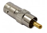 Конектор BNC/F - RCA/M: TENDTOP TT-BC44. Подходящ за свързване на външен микрофон към видеорекордер