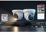 Професионална система за видеонаблюдение с 2 IP камери HIKVISION със Smart Hybrid Light технология