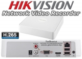 4 канален бюджетен IP мрежов видеорекордер HIKVISION: DS-7104NI-Q1(C). Поддържа 4 мрежови IP камери до 4 MPX