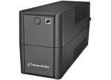 Непрекъсваемо токозахранващо устройство /UPS/ Line Interactive, симулирана синусоида: PowerWalker VI650SH, 650VA - 360 Watt Max, 2xSchuko контакта, 1 Батерия 12V/7 Ah