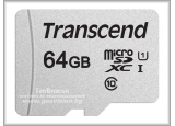 MicroSD карта памет: Transcend 64 GB, Class10 UHS-I: скорост на четене до 95 MB/s, скорост на запис до 45 MB/s