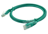 Мрежов LAN кабел HAMA: UTP cat.6, кримпнати RJ45 конектори, 1 метър