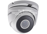 HD-TVI/AHD/CVI/CVBS куполна камера HIKVISION DS-2CE56D8T-IT3ZF: 2 MPX 1920x1080, инфрачервено осветление до 60 метра, моторизиран варифокален обектив с автоматичен фокус 2.7-13 mm, Ultra Low Light