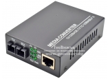 Медиа конвертор за пренос на Ethernet по оптичен кабел до 20 км UTEPO UOF7201E: 1 х 10/100 Mbps Ethernet порт RJ45 + 1 x 10/100 Mbps Fiber optic порт (SC)