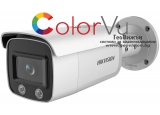 Мрежова IP камера HIKVISION DS-2CD2T47G2-L: 4 MPX, с AcuSense технология и DEEP LEARNING алгоритъм, обектив 4 mm, с бяло LED осветление ColorVu до 60 метра