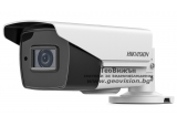 HD-TVI/AHD/CVI/CVBS корпусна камера HIKVISION DS-2CE19D0T-IT3ZF: 2 MPX 1920x1080, инфрачервено осветление до 70 метра, моторизиран варифокален обектив 2.8-12 mm