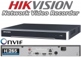 8 канален професионален 4K IP мрежов видеорекордер HIKVISION: DS-7608NI-I2. Поддържа 8 мрежови IP камери до 12 MPX и 2 SATA порта за твърди дискове