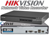 8 канален бюджетен IP мрежов видеорекордер HIKVISION: DS-7108NI-Q1/M(C). Поддържа 8 мрежови IP камери до 4 MPX