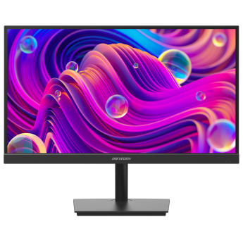 Монитор HIKVISION DS-D5022F2-1P2: размер на екрана 22 инча, резолюция FullHD 1080p 1920x1080 при 60 Hz, IPS панел, HDMI и VGA видео входове