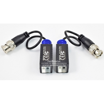 UTEPO UTP101P-HD - 1 канален пасивен видео трансмитер, за пренос на видео сигнал по UTP кабел