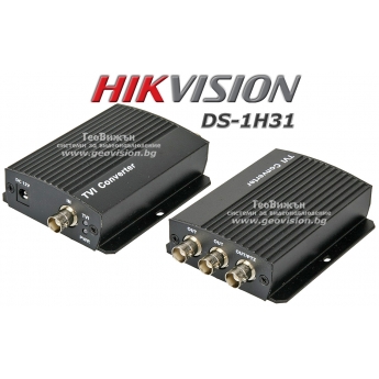 Видео дистрибутор HIKVISION DS-1H31 - HD-TVI видео дистрибутор, 1 вход, 2 изхода