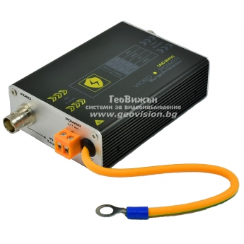UTEPO USP201PV24 - Гръмозащита за коаксиален кабел и захранващ кабел (12-24V  AC/DC)