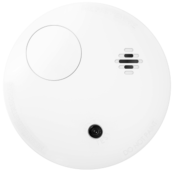 HIKVISION DS-PDSMK-E-WE: Безжичен детектор за дим. Камера с фотоелектрически сензор за ранно предупреждение при пожар